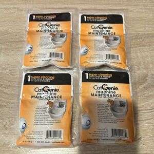4 Treatment CatGenie Machine Maintenance Packets for Cat Genie Litter Box